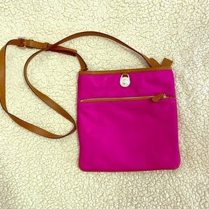 Micheal Kors hot pink crossbody
